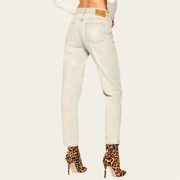 Diesel D-Eiselle Straight High Waist Jean - Picture 8 of 10